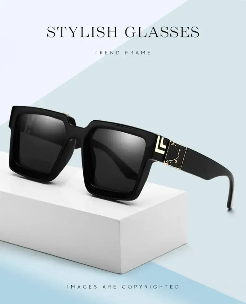 Sunglasses Men & Women , Sunglasses Thick Frame UV400