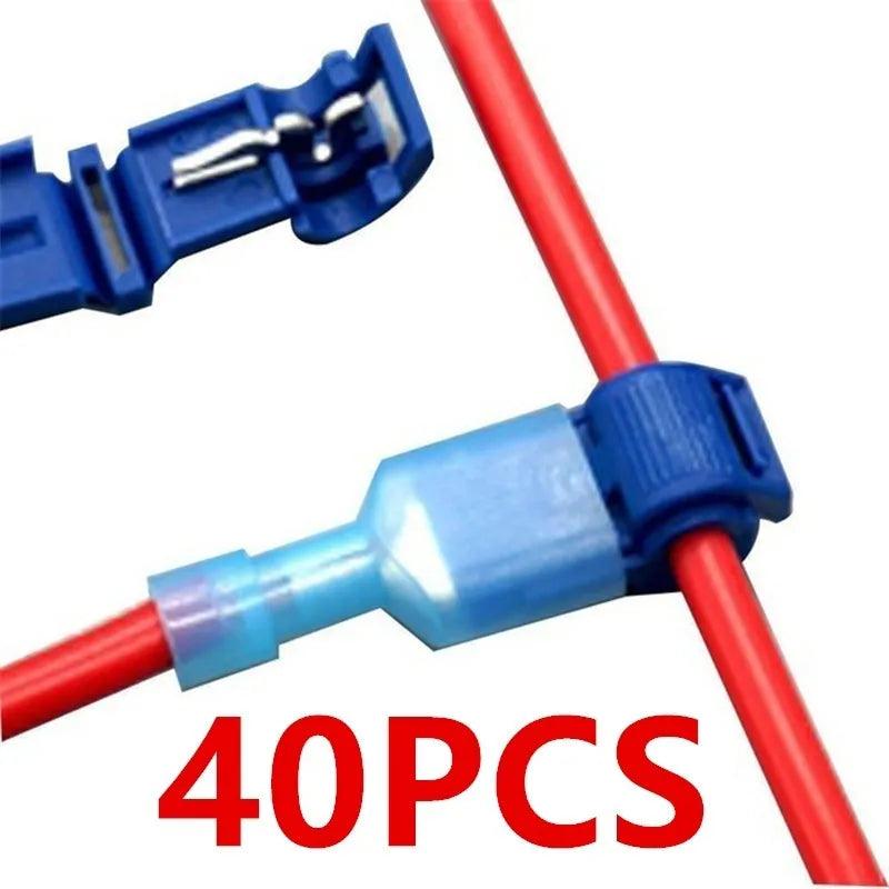 Electrical Wire Connectors, Quick Splice Wire, Terminals Secure Wire Splicing