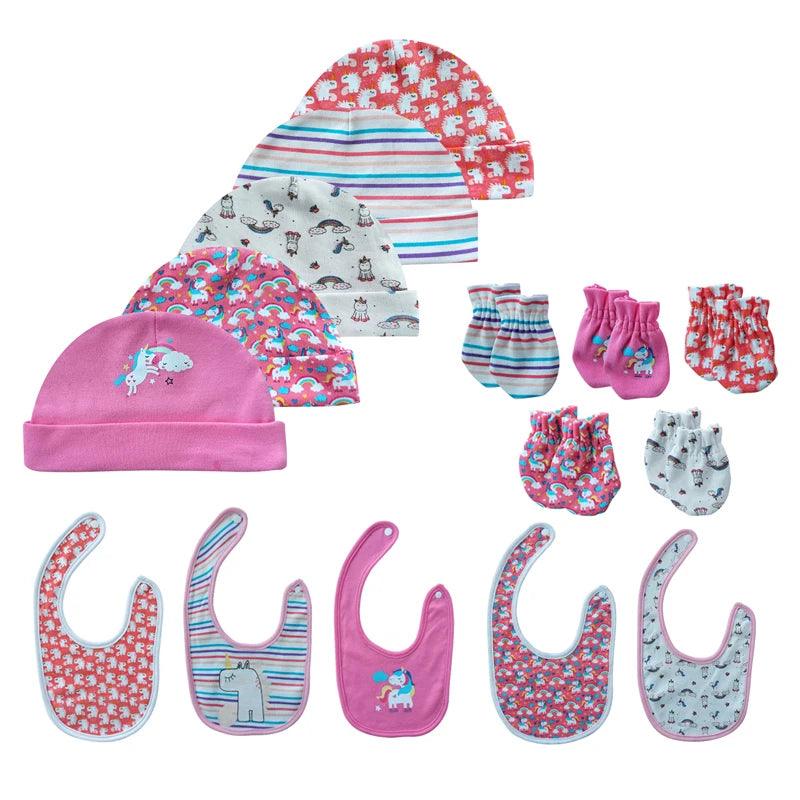 Newborn Baby Sets Cotton Baby Accessories Adorable Cartoon Designs