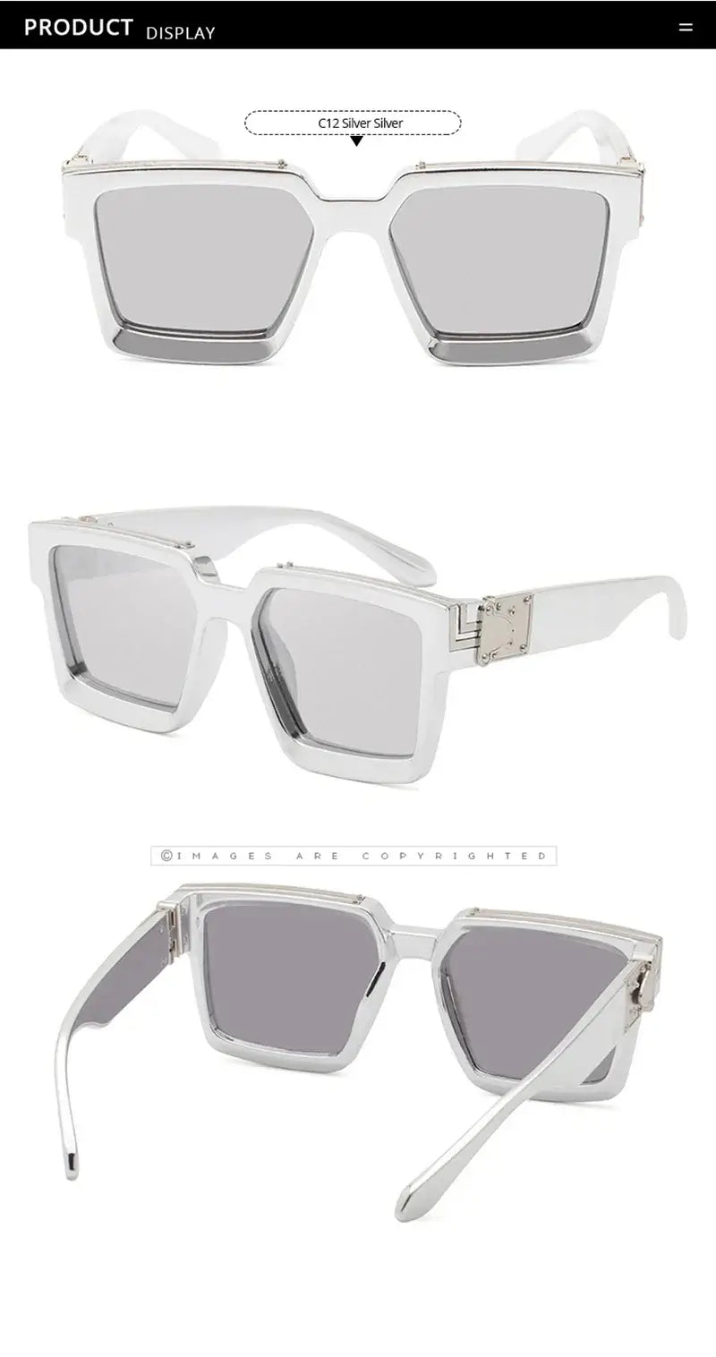 Sunglasses Men & Women , Sunglasses Thick Frame UV400