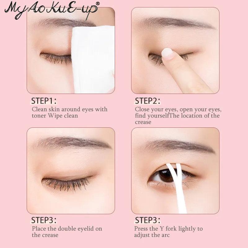 Eyelid Tape Stickers Double Fold Eyelid Tape Self-Adhesive Eyelid Tape