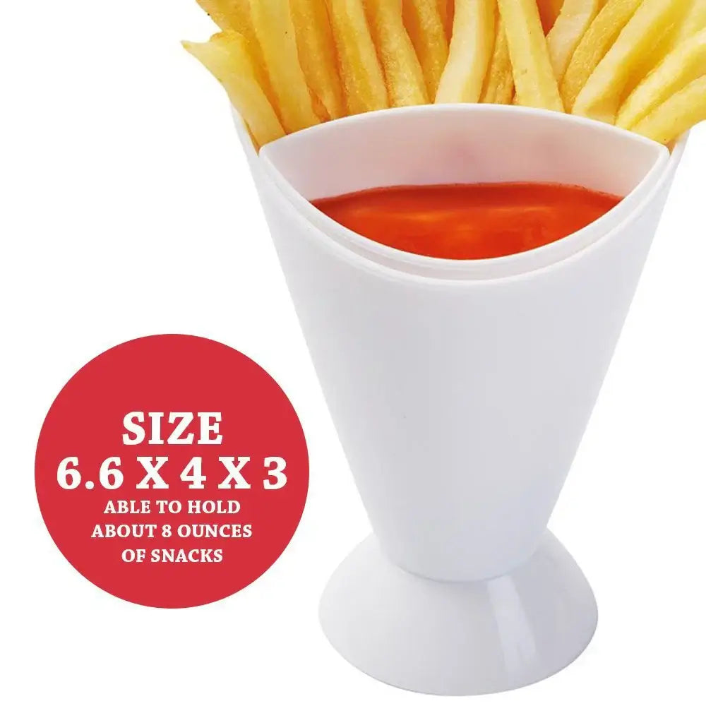 French Fry Dipping Cup, Sauce Storage, Dish Plates,  French Fry Chips Dipping Cup