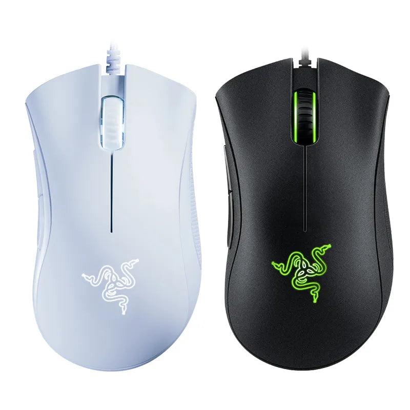 Razer DeathAdder Essential Kabelgebundene Gaming-Maus, optischer Sensor mit 6400 DPI