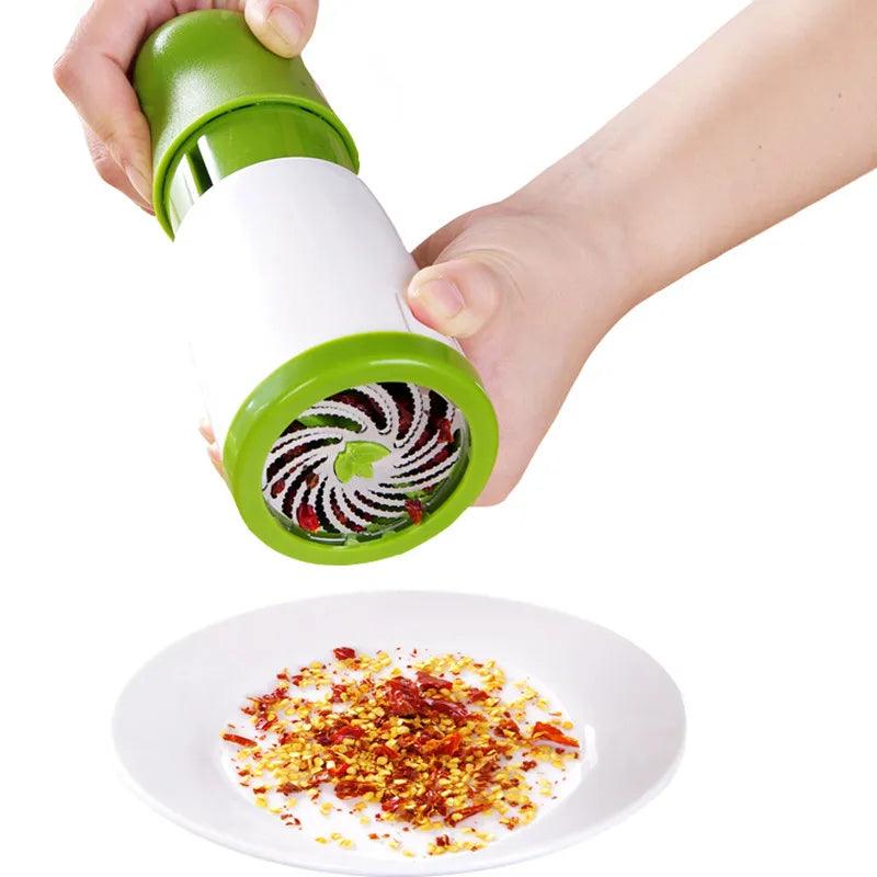 Vegetable Grinder, Stainless Steel Pepper Grinder, Parsley Chopper