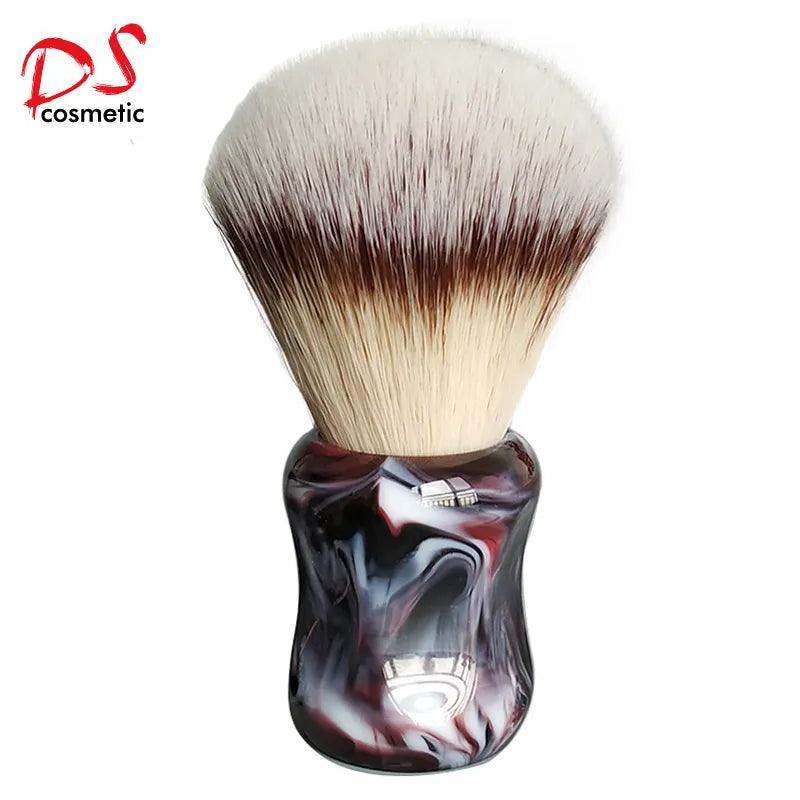 "Synthetic hair shaving brush" "Resin handle shave brush" "Handmade shave brush"