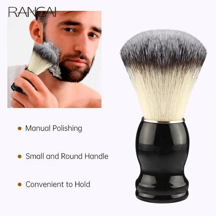 Beard Shaving Brush Wooden Handle Bristle Hair Brush