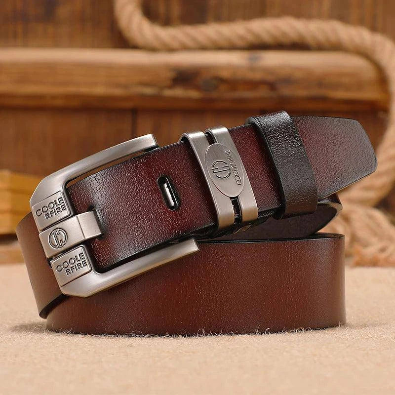 Genuine Leather Belts, Cowboy Style Belts, High Quality Buckle Belts - Calibra OneZero