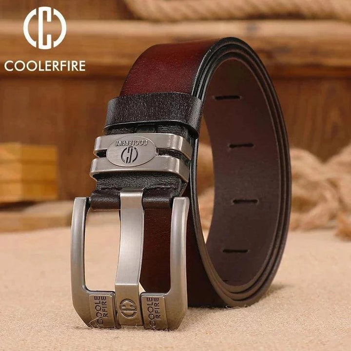 Genuine Leather Belts, Cowboy Style Belts, High Quality Buckle Belts - Calibra OneZero