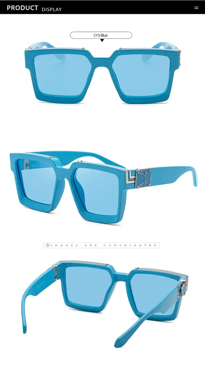 Sunglasses Men & Women , Sunglasses Thick Frame UV400