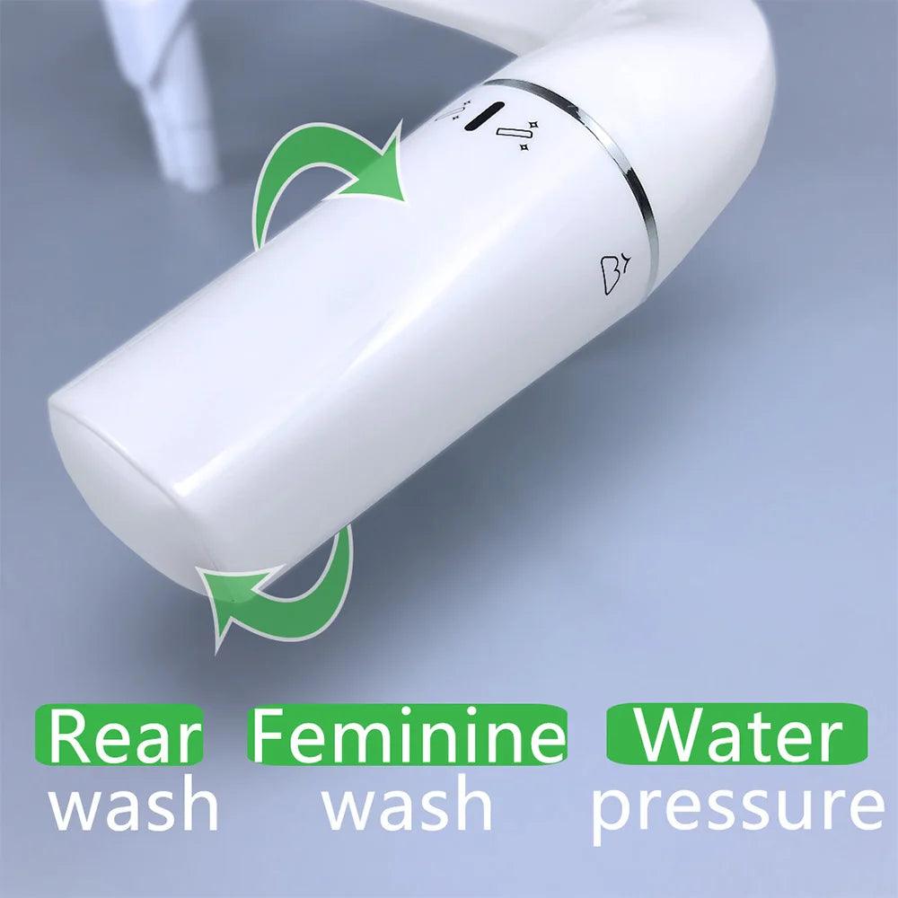 Bidet Attachment Non-Electric Sprayer Hygienic Cleaning Solution