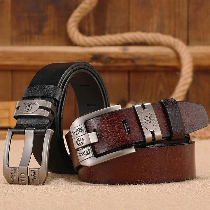 Genuine Leather Belts, Cowboy Style Belts, High Quality Buckle Belts - Calibra OneZero