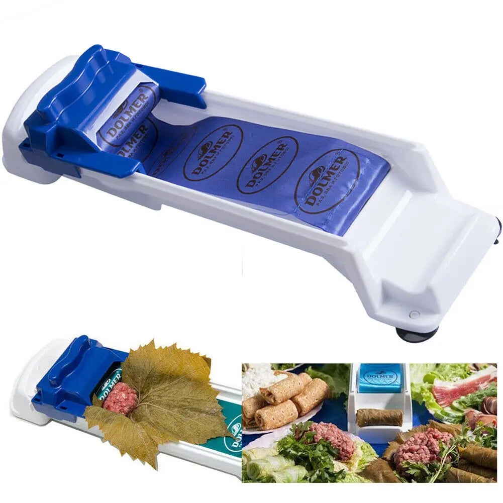 "Stuffed grape rolling tool" "Sushi preparation tool" "Compact magic rolling tool"