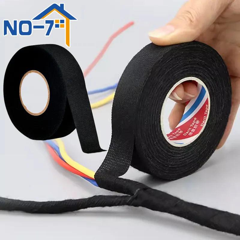 Heat Resistant Electrical Tape Insulation Fabric Cloth Tape Automotive Wiring Harness Tape