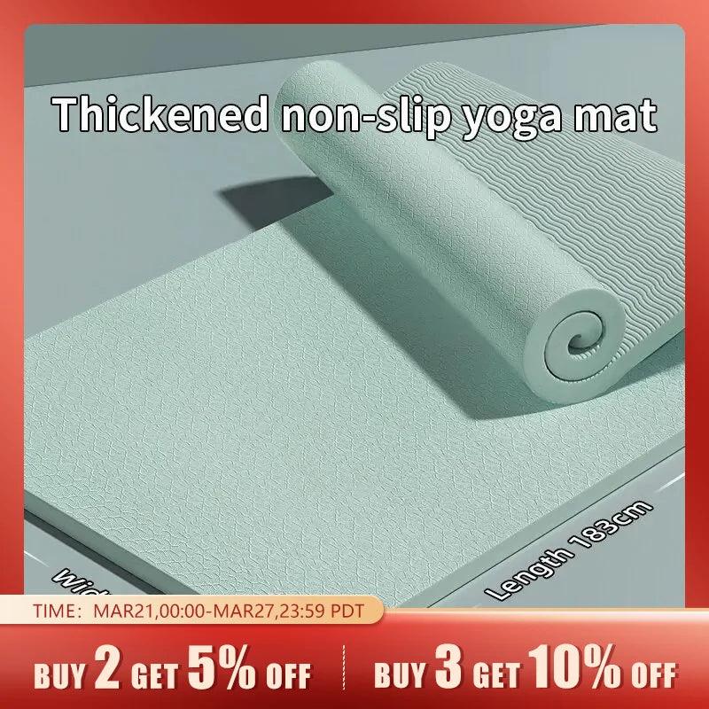 10mm thick yoga mat