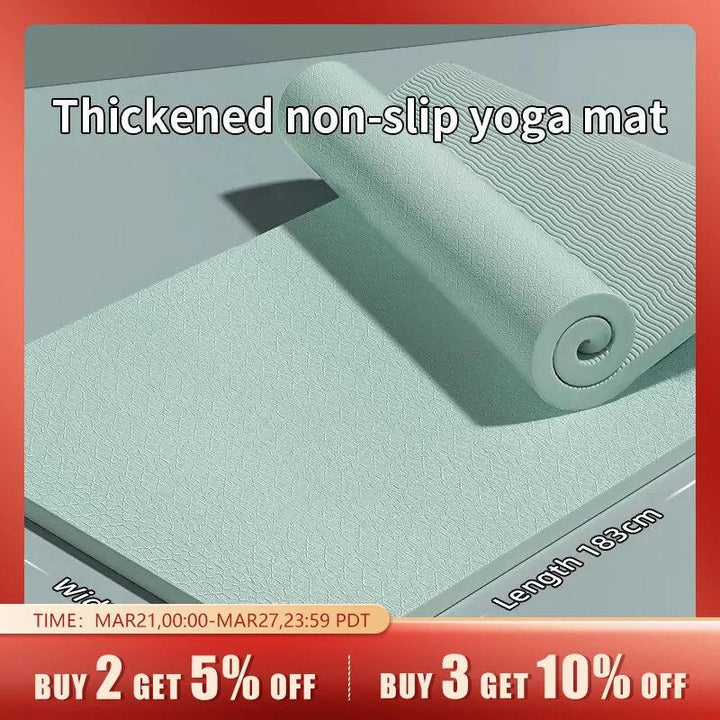 10mm thick yoga mat