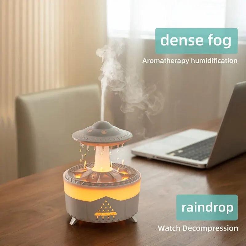 Humidifier Water Drop Air, Humidifier USB Aromatherapy, Essential Oils Aroma, Air Diffuser Household