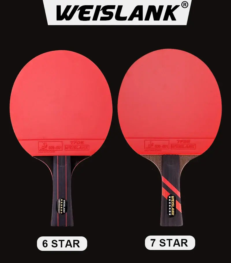 Table Tennis Racket, Double Face Pimples,  Ping Pong Paddle Racket Set