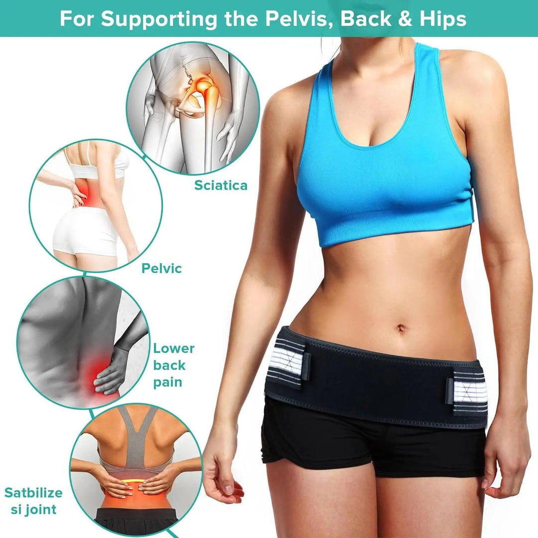 SI Joint Support Brace, Hip Support Belt Sciatica, Relief Belt