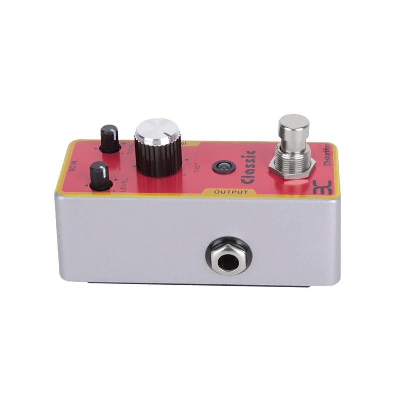 Classic Distortion Guitar Pedal High Gain Guitar Effects Pedal Mini Distortion Pedal for Guitar