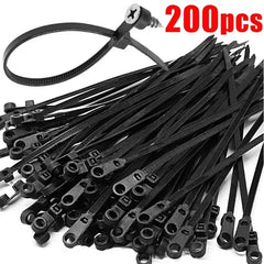 Nylon Cable Ties Adjustable Self-locking Cord Ties Wire Management