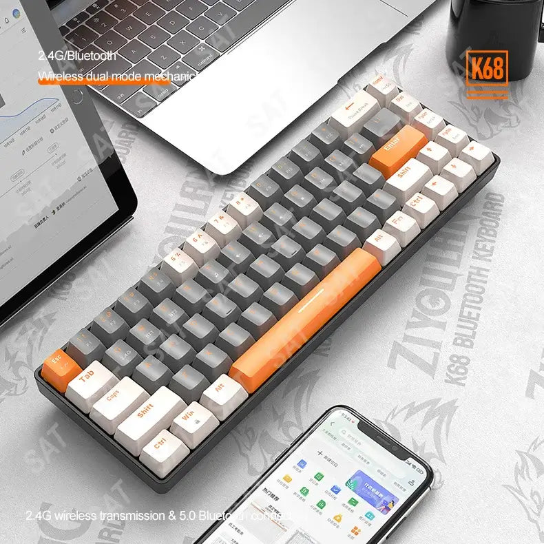 Wireless Mechanical Keyboard Bluetooth