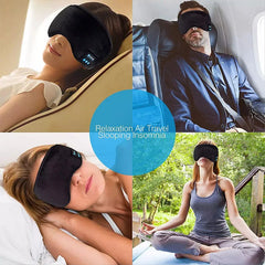 Bluetooth Sleep Mask Wireless Sleep Headphones Comfortable Sleep Earphones
