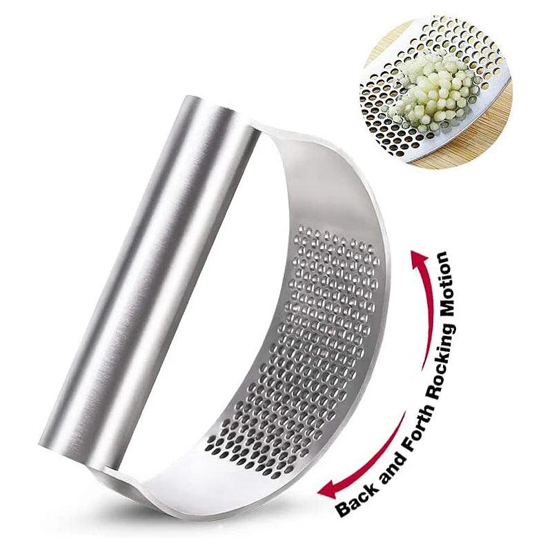 Magic Press Stainless Steel Garlic Press