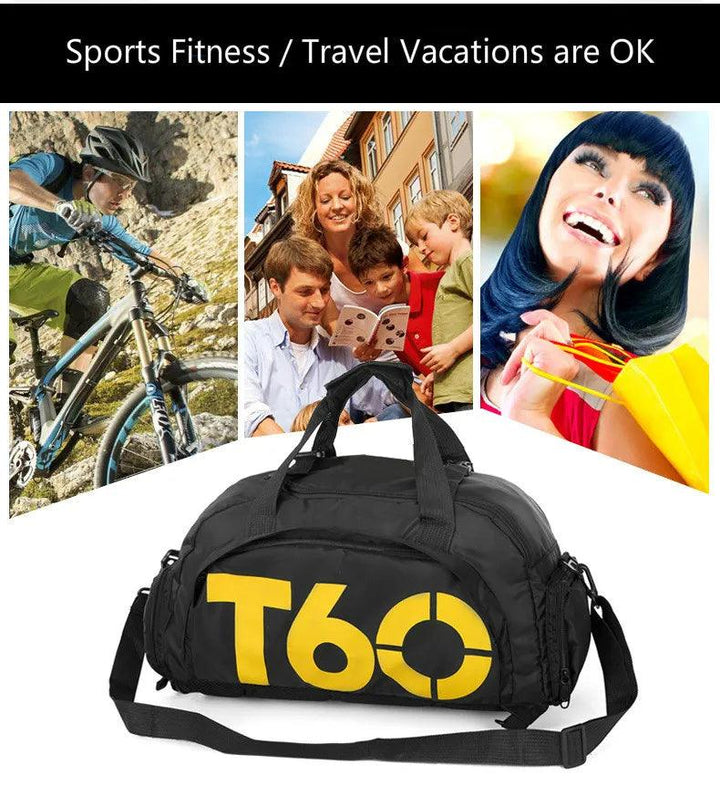 Waterproof Gym Bag, Ultralight Fitness Backpack, Yoga and Travel Bag