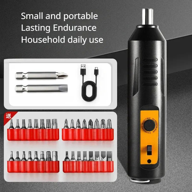 Electric Screwdriver, Mini Hand Electric Drill