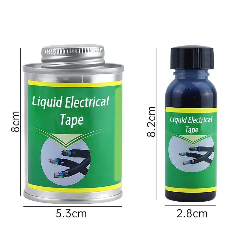 "Waterproof liquid electrical tape" "Wire cable insulation repair" "Electrical insulation coating"