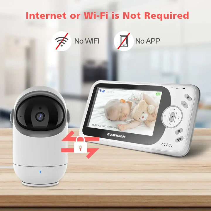 Video Baby Monitor, Tilt Camera