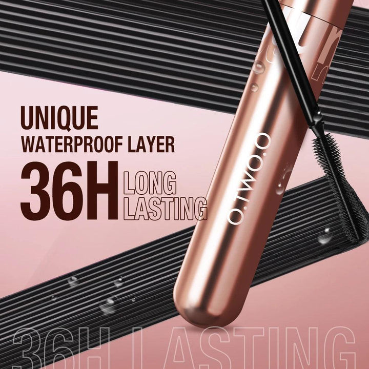 Silk Fiber Mascara, Volumizing and Lengthening Mascara, Long-Lasting Eye Makeup