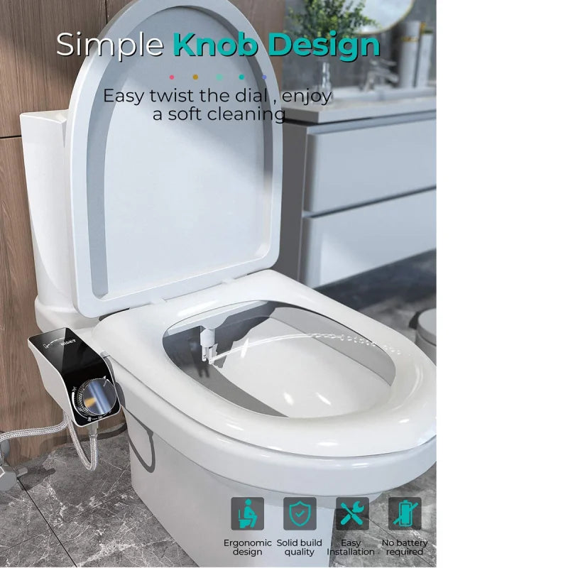 Bidet Attachment Ultra-Slim Bidet Non-Electric Sprayer