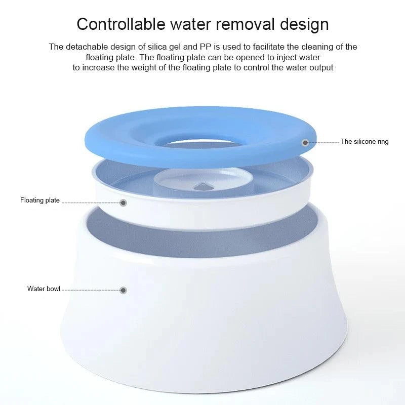 Automatic Drinking Bowl, Splash-Proof Pet Feeder - Calibra OneZero