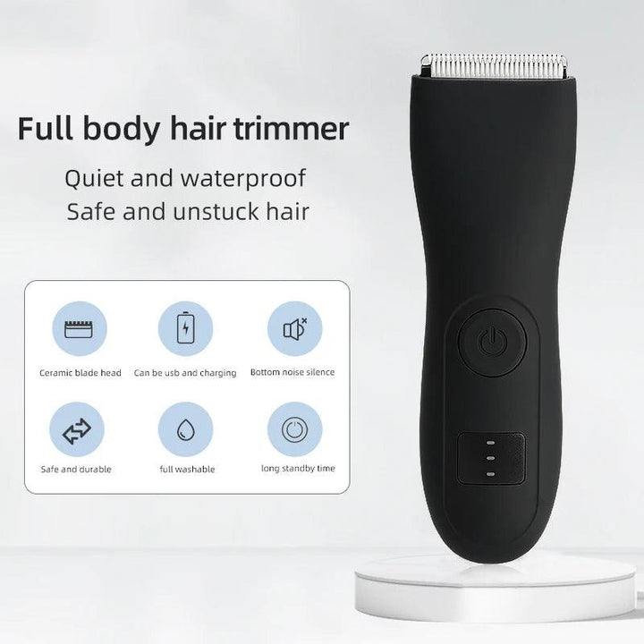 Body Hair Trimmer Electric Body Hair Clipper Cordless Body Hair Remover