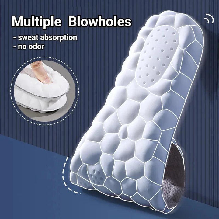 4D Massage Insoles Arch Support Orthopedic Inserts Unisex Comfort Insoles