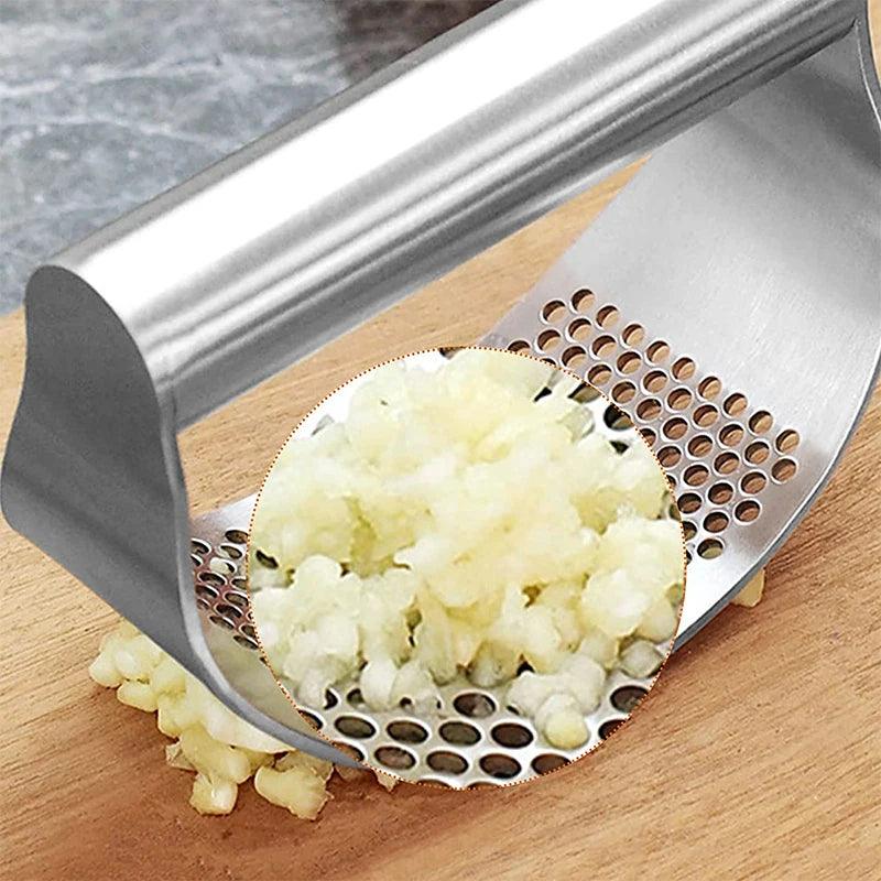 Magic Press Stainless Steel Garlic Press