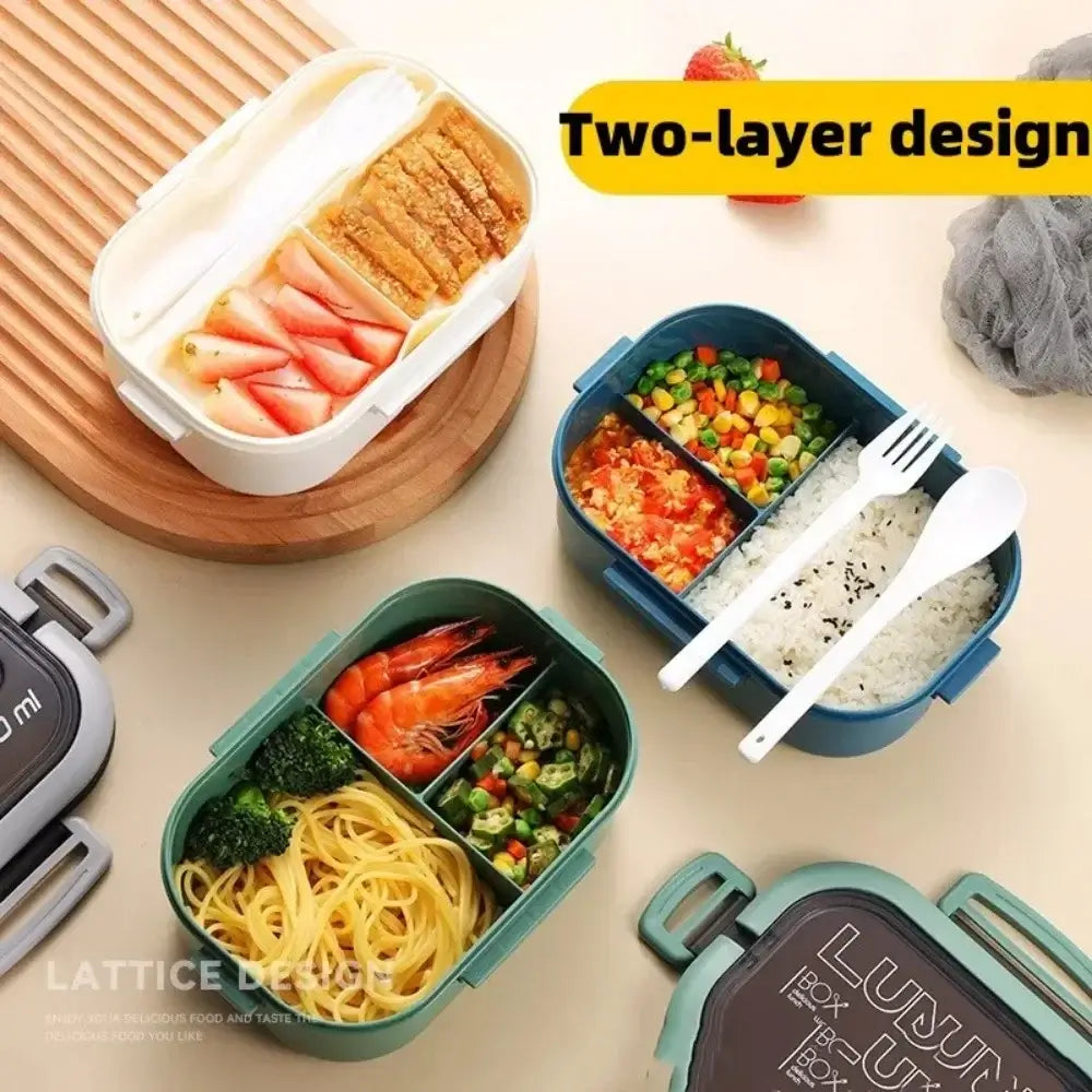 Lunch Box Double Layered