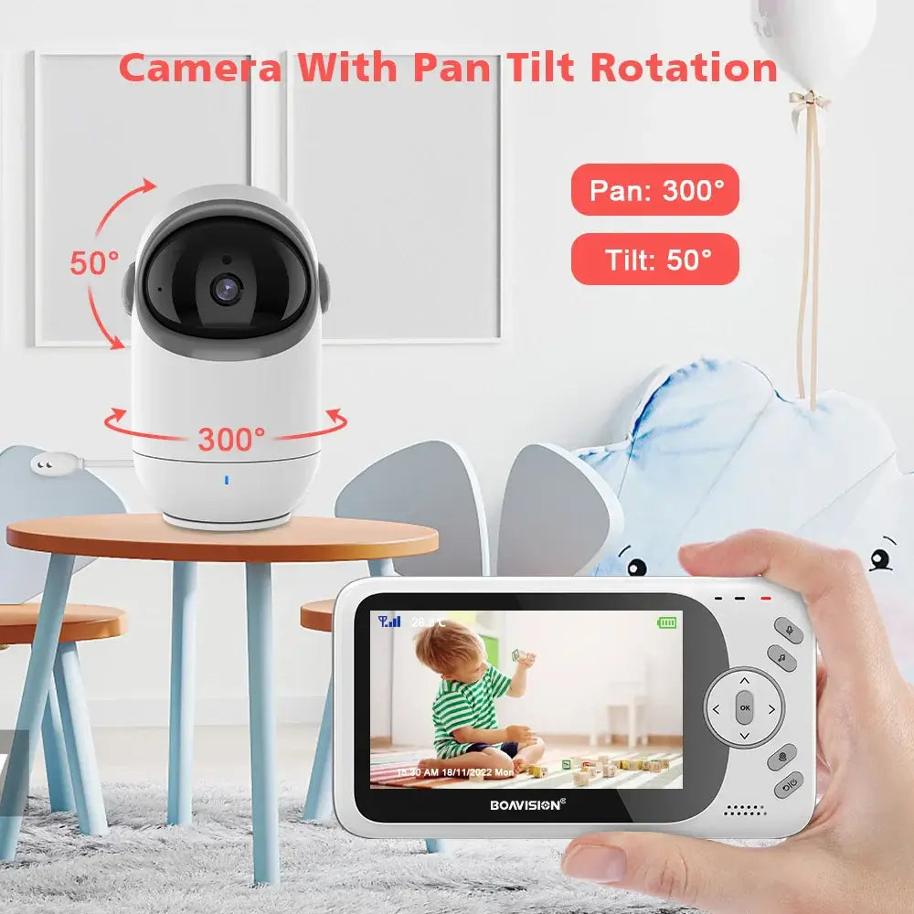 Video Baby Monitor, Tilt Camera