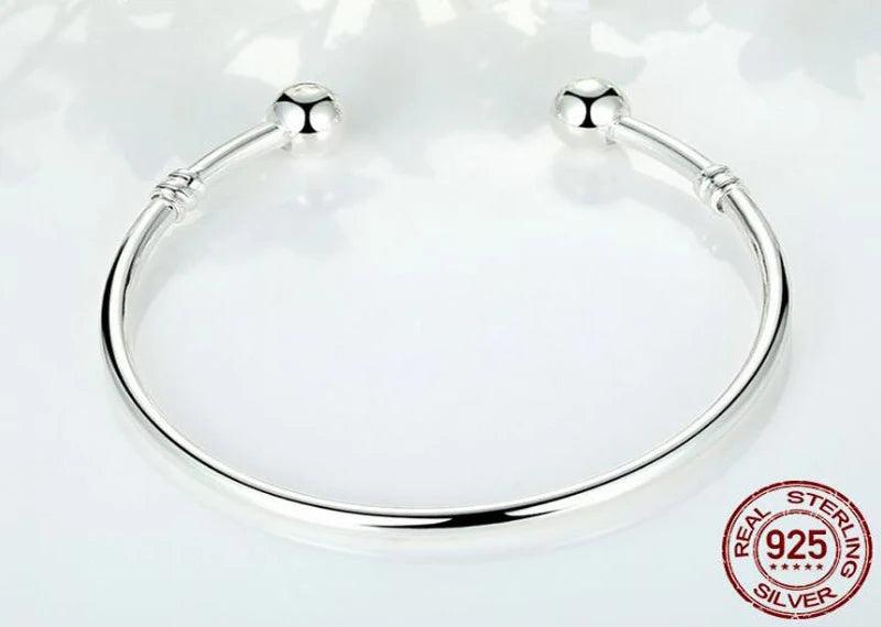 Tibetan Silver Bangle European Charms Bracelet Jewelry Accessory