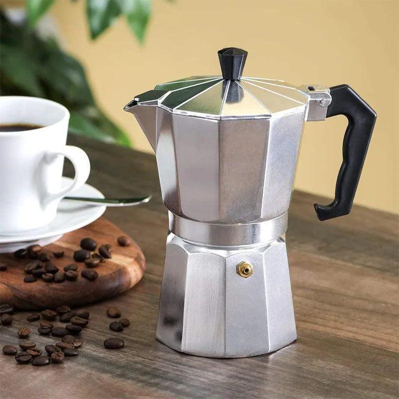 Moka Pot Espresso Maker, Stovetop Coffee Maker, Classic Italian Coffee Maker