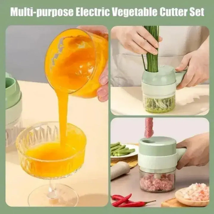 Vegetable Cutter, Slicer Garlic, Mud Masher Chopper Cutting Pressing