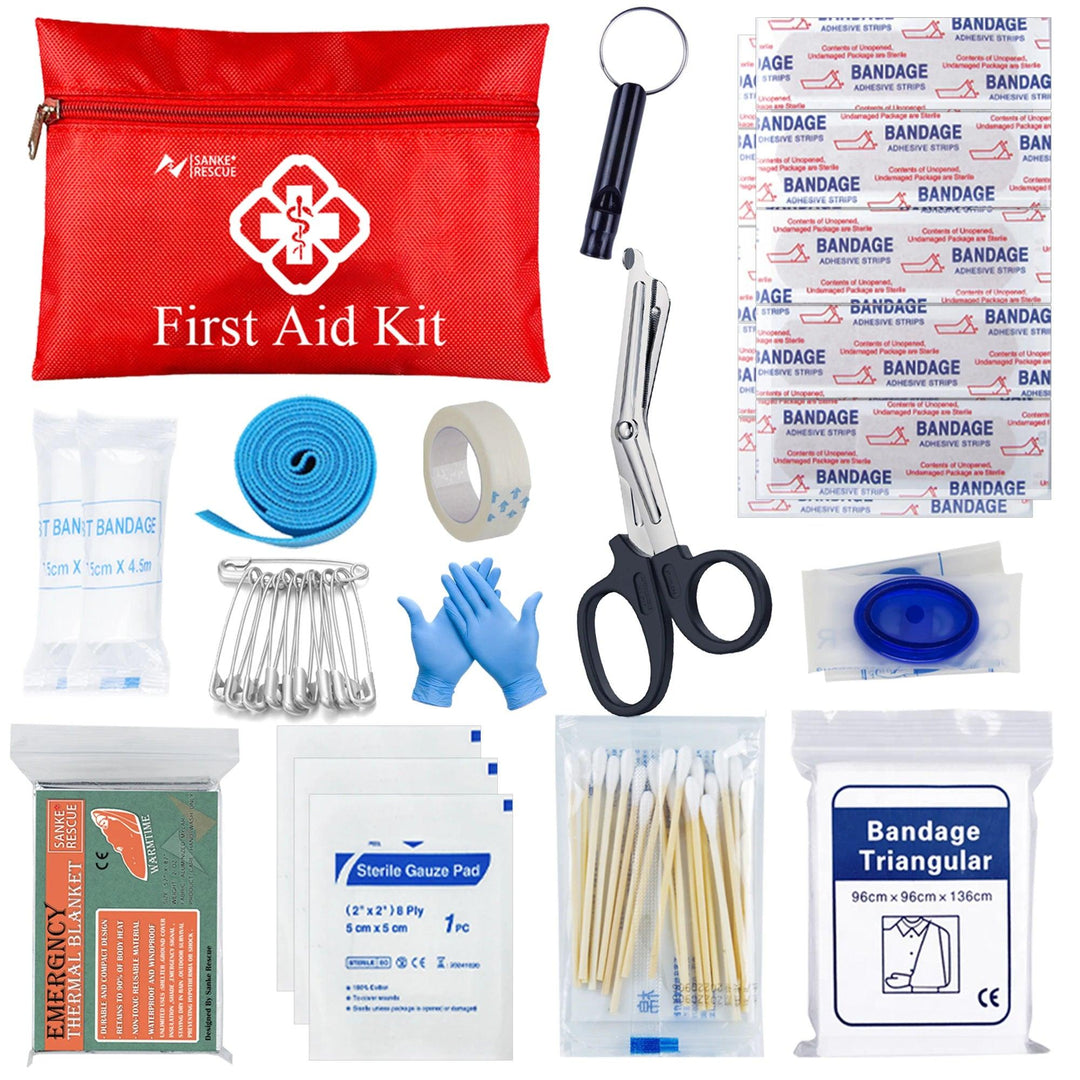 "Survival first aid kit" "Military-grade outdoor gear" "Emergency trauma bag"