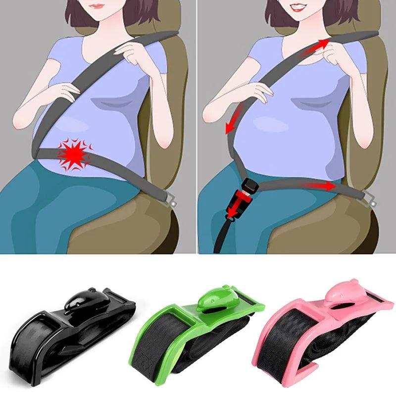 Pregnancy Car Seat Belt, Maternity Seat Belt, Adjuster Safety Belt for Pregnant Women