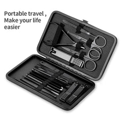 Nail Clipper Set Stainless Steel Manicure Kit Portable Pedicure Tools