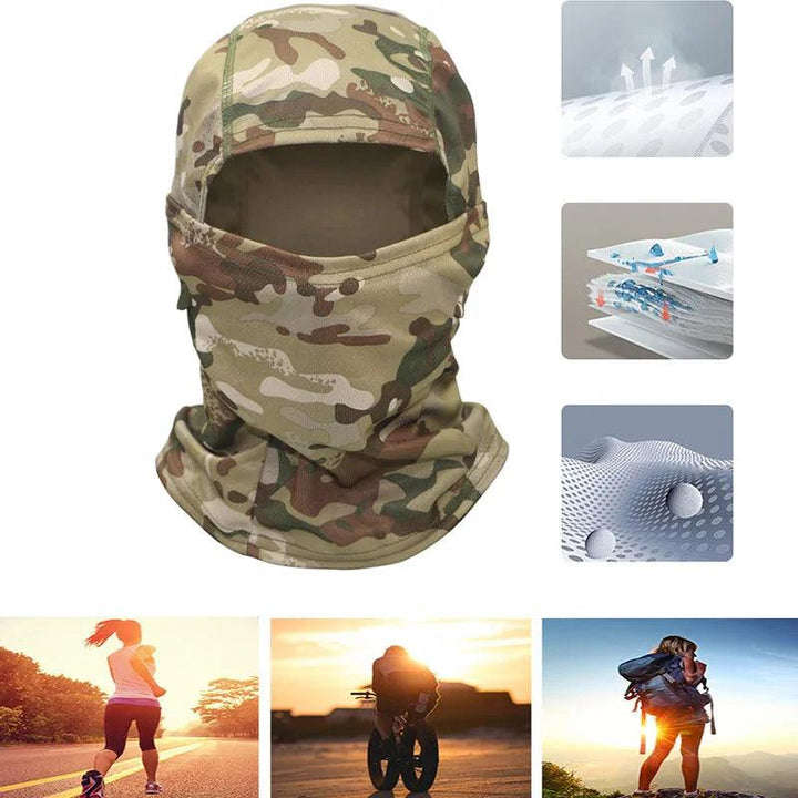 Full Face Mask Ski Bike Cycling, Hunting Head Cover Scarf Multicap Airsoft Cap Men