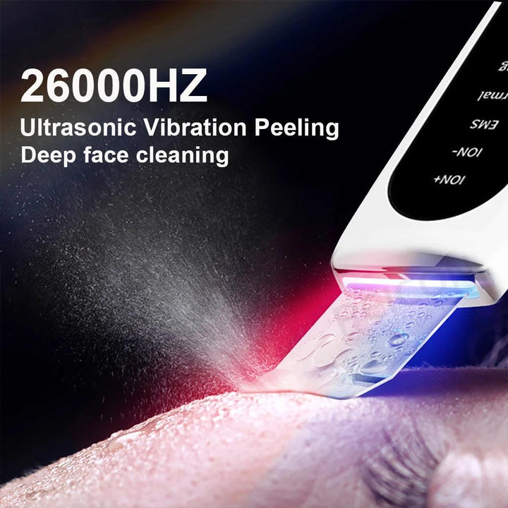 Ultrasonic Skin Scrubber Blackhead Remover Deep Face Cleanser