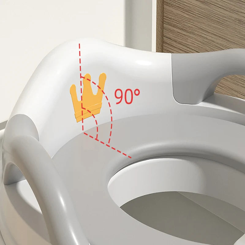 Portable Potty Training Seat Non-Slip Toilet Seat Children's WC Seat