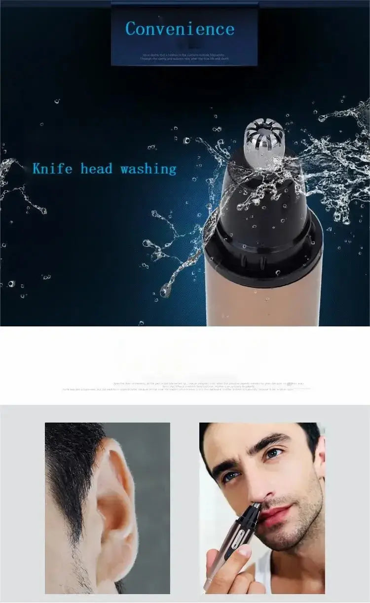 Nose Hair Trimmer, Nose Hair Shaver, Ear And Nose Hair Trimme