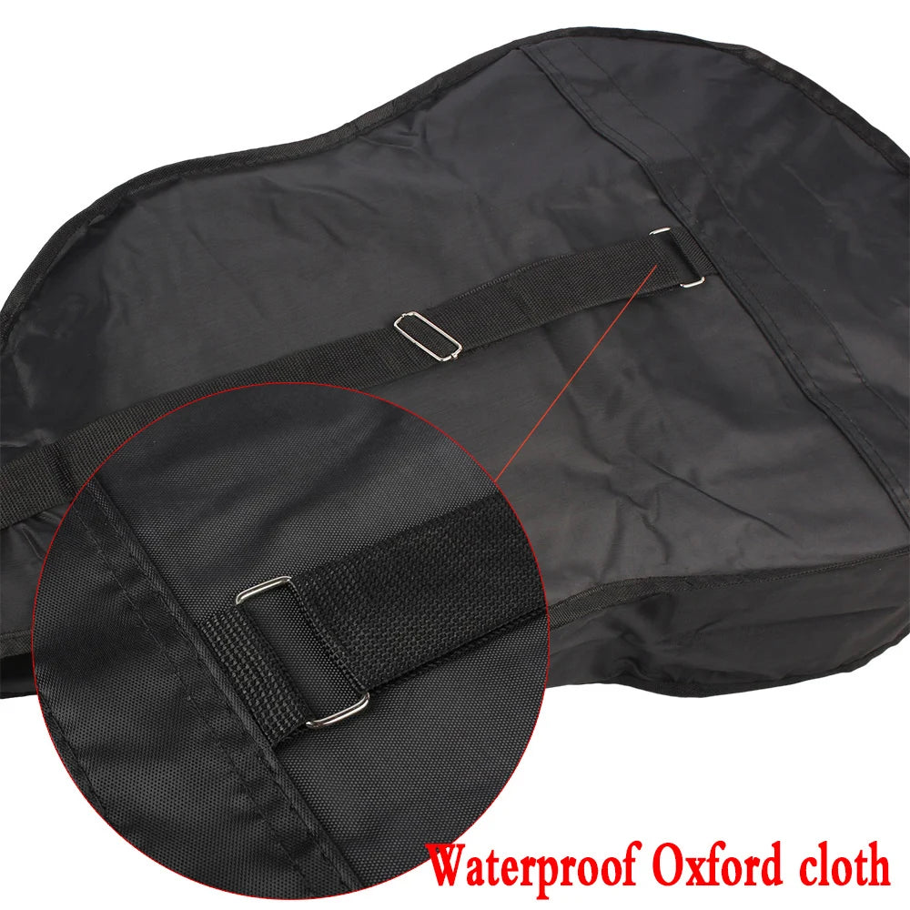 Portable Acoustic Guitar Bag, Soft Case with Shoulder Strap, Guitar Parts & Accessories